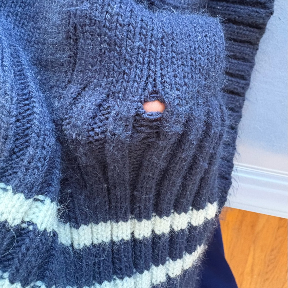 Cozy 90's Delia's Off the Shoulder Sweater - Picture 7 of 7